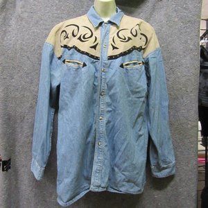 Women's Rivergold Western Denim Shirt
